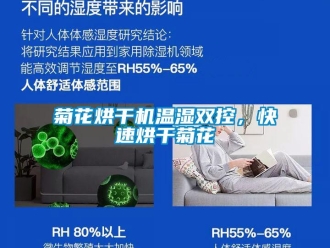 行業(yè)新聞菊花烘干機(jī)溫濕雙控，快速烘干菊花