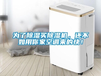 行業(yè)新聞為了除濕買除濕機(jī)，還不如用你家空調(diào)來(lái)的快！