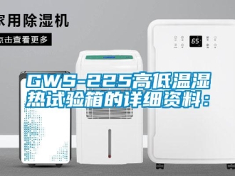 常見問(wèn)題GWS-225高低溫濕熱試驗(yàn)箱的詳細(xì)資料：