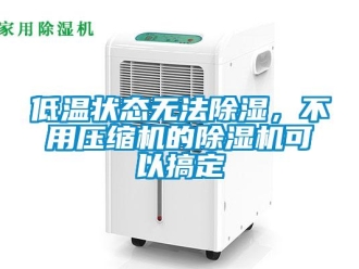 行業(yè)新聞低溫狀態(tài)無法除濕，不用壓縮機的除濕機可以搞定