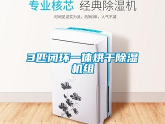 企業(yè)新聞3匹閉環(huán)一體烘干除濕機(jī)組