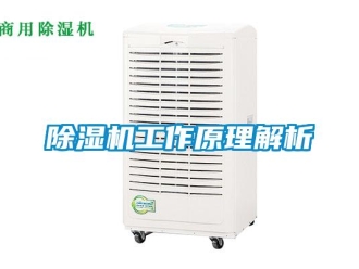 常見(jiàn)問(wèn)題除濕機(jī)工作原理解析
