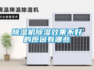 企業(yè)新聞除濕機(jī)除濕效果不好的原因有哪些
