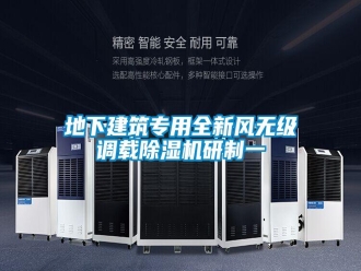 企業(yè)新聞地下建筑專用全新風無級調(diào)載除濕機研制一