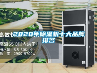 企業(yè)新聞2020年除濕機十大品牌排名