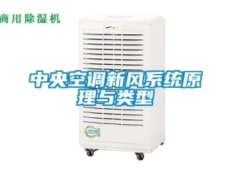 企業(yè)新聞中央空調(diào)新風(fēng)系統(tǒng)原理與類型