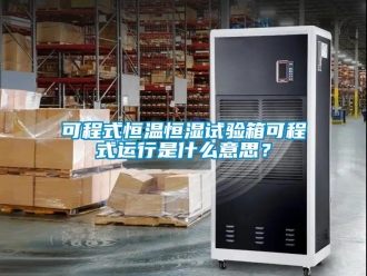 知識(shí)百科可程式恒溫恒濕試驗(yàn)箱可程式運(yùn)行是什么意思？