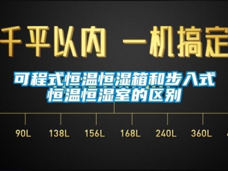 知識(shí)百科可程式恒溫恒濕箱和步入式恒溫恒濕室的區(qū)別