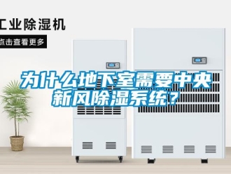 行業(yè)新聞為什么地下室需要中央新風(fēng)除濕系統(tǒng)？