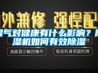 常見問題濕氣對健康有什么影響？除濕機如何有效除濕