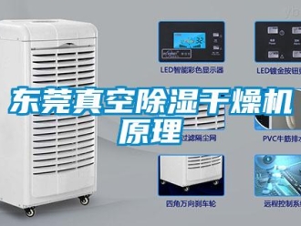行業(yè)新聞東莞真空除濕干燥機(jī)原理