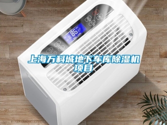 行業(yè)新聞上海萬科城地下車庫除濕機項目