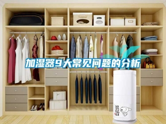 常見問題加濕器9大常見問題的分析