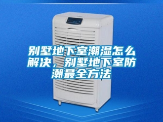 企業(yè)新聞別墅地下室潮濕怎么解決，別墅地下室防潮最全方法