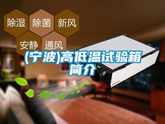 常見問題(寧波)高低溫試驗(yàn)箱簡介