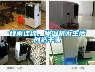 行業(yè)新聞秋雨連綿，除濕機為生活創(chuàng)造干爽