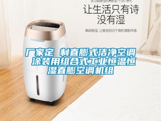 知識百科廠家定 制直膨式潔凈空調(diào) 涂裝用組合式工業(yè)恒溫恒濕直膨空調(diào)機(jī)組