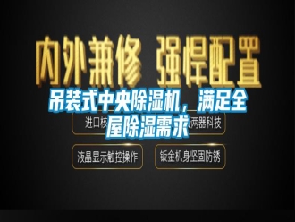 企業(yè)新聞吊裝式中央除濕機，滿足全屋除濕需求