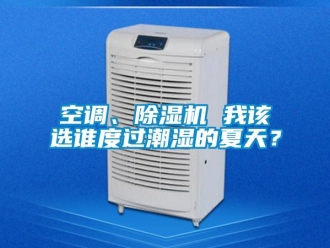 行業(yè)新聞空調、除濕機 我該選誰度過潮濕的夏天？