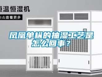 企業(yè)新聞鳳凰單樅的抽濕工藝是怎么回事？