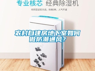 企業(yè)新聞農村自建房地下室如何做防潮通風？