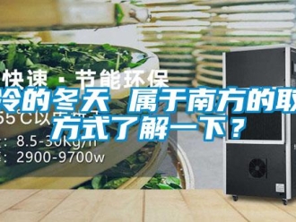 知識(shí)百科濕冷的冬天 屬于南方的取暖方式了解一下？