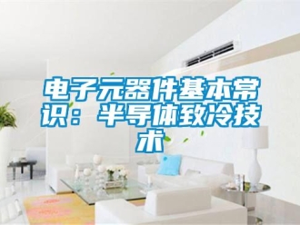 企業(yè)新聞電子元器件基本常識(shí)：半導(dǎo)體致冷技術(shù)