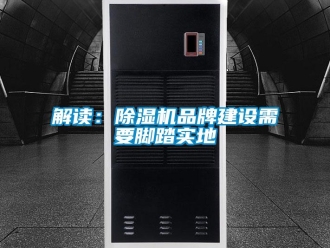 行業(yè)新聞解讀：除濕機(jī)品牌建設(shè)需要腳踏實地