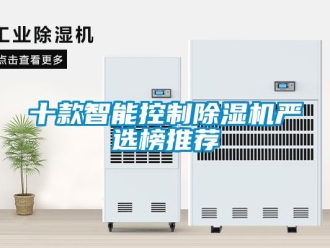 行業(yè)新聞十款智能控制除濕機嚴選榜推薦