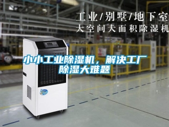 知識百科小小工業(yè)除濕機，解決工廠除濕大難題