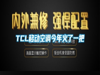 常見問題TCL移動空調(diào)今年火了一把