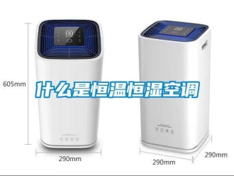 知識(shí)百科什么是恒溫恒濕空調(diào)