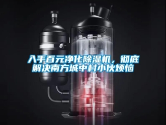 行業(yè)新聞入手百元凈化除濕機(jī)，徹底解決南方城中村小伙煩惱