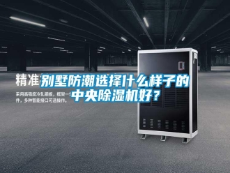 常見問題別墅防潮選擇什么樣子的中央除濕機好？