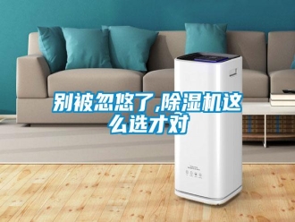 常見問題別被忽悠了,除濕機這么選才對