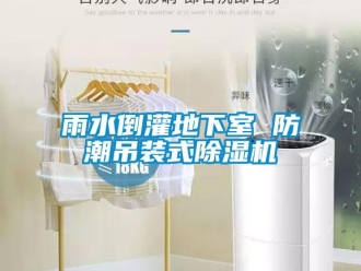 知識(shí)百科雨水倒灌地下室 防潮吊裝式除濕機(jī)