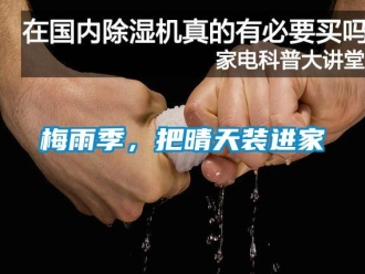 行業(yè)新聞梅雨季，把晴天裝進家