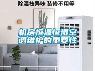 行業(yè)新聞機房恒溫恒濕空調(diào)維護的重要性