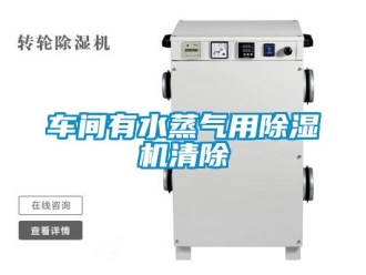 企業(yè)新聞車間有水蒸氣用除濕機清除