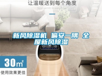 知識(shí)百科新風(fēng)除濕機(jī) 偏安一隅 全屋新風(fēng)除濕