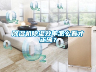 常見問題除濕機(jī)除濕效率怎么看才正確？