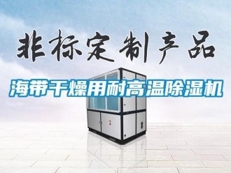 行業(yè)新聞海帶干燥用耐高溫除濕機