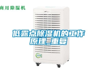 行業(yè)新聞低露點除濕機的工作原理_重復(fù)