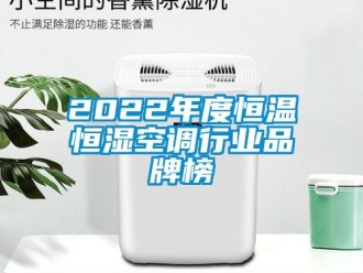 常見問題2022年度恒溫恒濕空調(diào)行業(yè)品牌榜