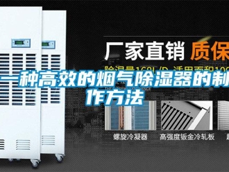 行業(yè)新聞一種高效的煙氣除濕器的制作方法