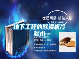 企業(yè)新聞地下工程的除濕機冷凝水