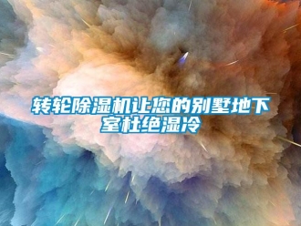 知識百科轉(zhuǎn)輪除濕機(jī)讓您的別墅地下室杜絕濕冷
