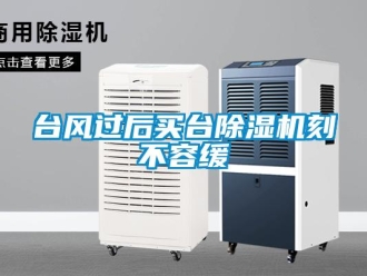 知識百科臺風(fēng)過后買臺除濕機(jī)刻不容緩