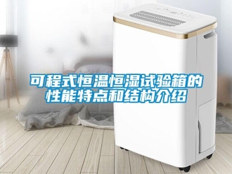 知識百科可程式恒溫恒濕試驗箱的性能特點和結(jié)構(gòu)介紹