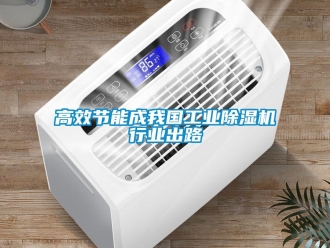 企業(yè)新聞高效節(jié)能成我國工業(yè)除濕機(jī)行業(yè)出路